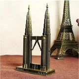 Sculptures de Monuments Architecturaux Célèbres en Métal