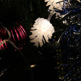 20LED 3M Nature Pine Cone Guirnalda con pilas