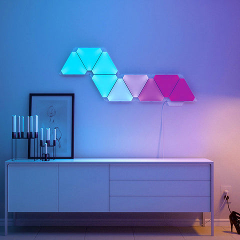 Modules Lumineux Colorés avec Wifi et Reconnaissance Vocale - Kit de 4