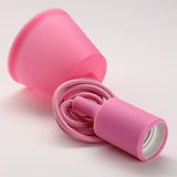 Suspension Filaire Moderne Colorée en Silicone E27 - HELMA