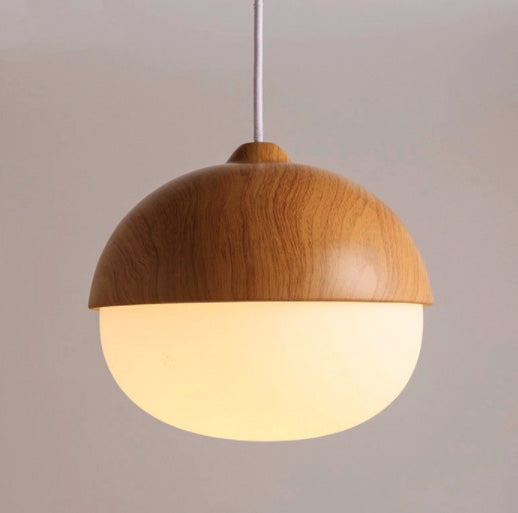 Suspensions imitation Bois et Verre - BJORN