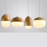 Suspensions imitation Bois et Verre - BJORN