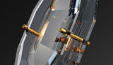 Post-Modern Luxury Crystal Pendant - X2FTO