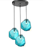 Suspension Moderne en Verre Soufflé Colorée G9 - MARGIELA