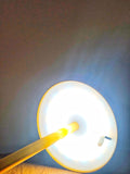 Lampe de Table Sans Fil, Tactile, Rechargeable Champignon Dorée pour Restaurant - LINDOR