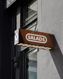 Double Sided Square Cubic Light Sign, Custom Sign