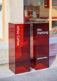 Caisson, Stand en Acrylique Coloré Sur Mesure pour Trottoir, Boutique, Commerce. Devis gratuit