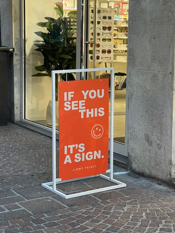 Stop Trottoir, Chevalet Personnalisable 90x60 cm - TL01