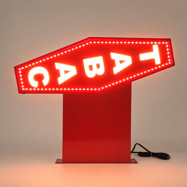 Carotte de Tabac Lumineuse LED 100x71 cm
