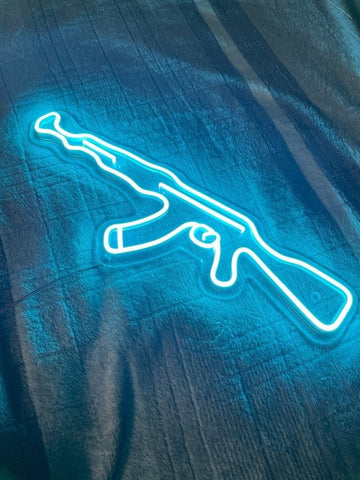 Néon AK 47, néon décoratif LED