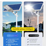 Lampe Solaire Puissante Extérieur Étanche IP67, Détecteur de Mouvement, 5000W