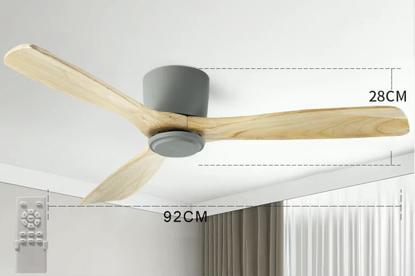 Commande mail - Ventilateur BOREO Ø92 cm sans lumière