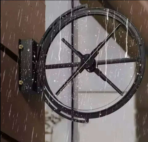 Projecteur Holographique Drapeau Double Face Étanche 42 cm