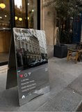 Stop trottoir Instragram 70x50 cm - Commande MOREAU SPORT