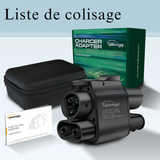 Adaptateur CCS2 vers CCS1 350A 350kW – Charge Rapide DC/AC pour Véhicules Électriques