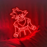 Néon LED Goku Dragon Ball – Néon Manga USB Décoration Murale Anime