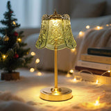 Lampe de Table Sans Fil Rechargeable avec Abat-Jour pour Restaurant, Bar - HORTENSE