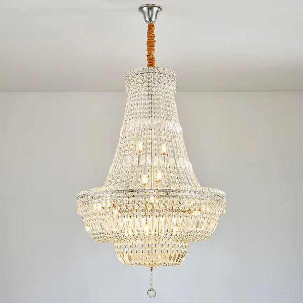 Lustre en cristal MAJESTA – Suspension monumentale style Empire