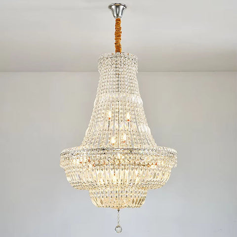 Lustre en cristal MAJESTA – Suspension monumentale style Empire
