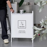 Chevalet Double Face Stop Trottoir Design - DSD01