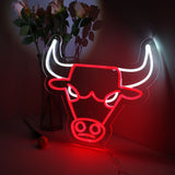 Néon LED Chicago Bulls – Décoration Murale USB pour Fans de Basketball