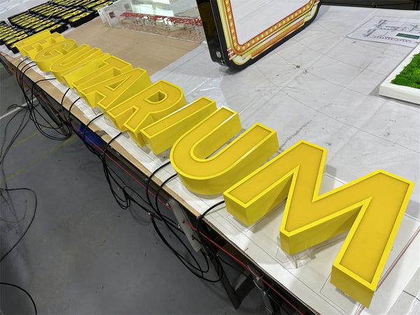 Personalized Letter Boxes in Acrylic or Metal – Mon Enseigne Lumineuse