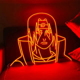 Néon LED Itachi Naruto – Néon Manga USB Décoration Murale Anime