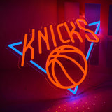 Néon LED New York Knicks – Décoration Murale USB pour fans de Basketball