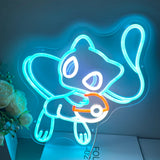 Néon Mewtwo, néon décoratif Pokémon LED