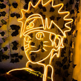 Néon LED Naruto – Décoration Murale USB pour Passionnés de l’Univers Naruto
