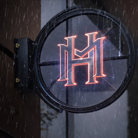 Projecteur Holographique Drapeau Double Face Étanche 42 cm