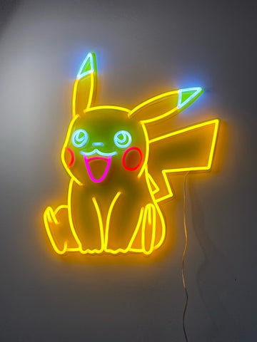 Néon Pikachu, néon décoratif LED Pokémon