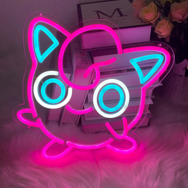 Néon Pokémon Rondoudou – Néon USB Décoratif LED