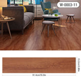 Revêtement adhésif PVC  91x15 cm effet bois 1,5 mm – Imperméable et extra-épais