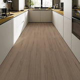 Tapis de Sol Cuisine Antidérapant en Cuir PVC – Imitation Grain de Bois, Résistant à l'Huile, Lavable, Découpable – Plusieurs Tailles Disponibles