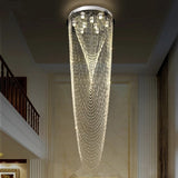 Lustre Moderne LED Style Nordique en Rideaux de Perles de Verre - VANITY