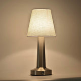 Lampe de Table Rechargeable avec Abat-Jour en Tissu pour Restaurant, Bar - SUKŪNI