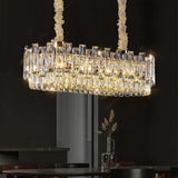 Lustre De Style Moderne et Simpliste en Cristal Scintillant - PALAZZO