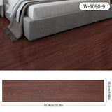 Revêtement adhésif PVC  91x15 cm effet bois 1,5 mm – Imperméable et extra-épais