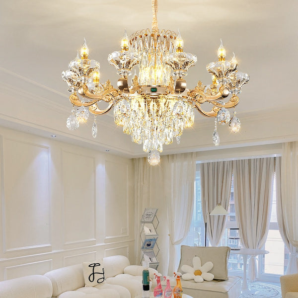 Lustre Rétro, Chandelier de Cristal style Européen - LUMINA – Mon ...