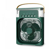 Ventilateur Portable Pliable USB 7 couleurs avec Anse - MANOLIA