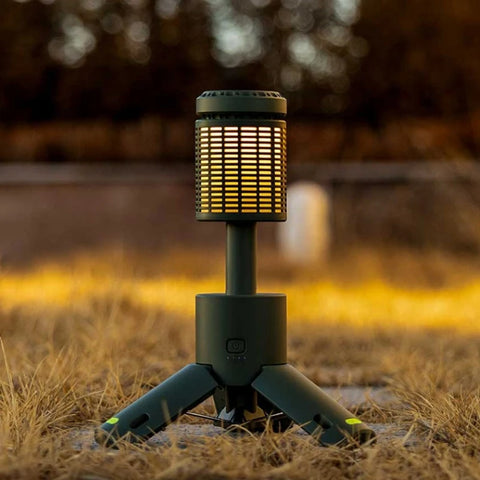Lampe de Camping Pliable et Téléscopique Étanche IP65 avec Batterie 10000mAh - HERBOT
