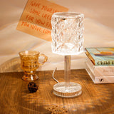 Lampe de Table avec Abat-Jour à Facettes - ASSYA