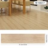 Revêtement adhésif PVC  91x15 cm effet bois 1,5 mm – Imperméable et extra-épais