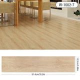 Revêtement adhésif PVC  91x15 cm effet bois 1,5 mm – Imperméable et extra-épais
