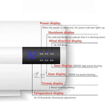 Climatiseur Mural Portable 2-en-1 avec Télécommande - Refroidissement & Chauffage