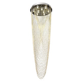 Lustre Moderne LED Style Nordique en Rideaux de Perles de Verre - VANITY