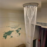 Lustre Moderne LED Style Nordique en Rideaux de Perles de Verre - VANITY