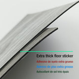 Revêtement adhésif PVC  91x15 cm effet bois 1,5 mm – Imperméable et extra-épais