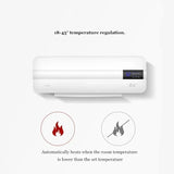 Climatiseur Mural Portable 2-en-1 avec Télécommande - Refroidissement & Chauffage